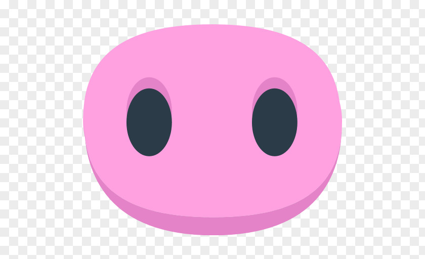 Nose Domestic Pig Emoji Symbol PNG