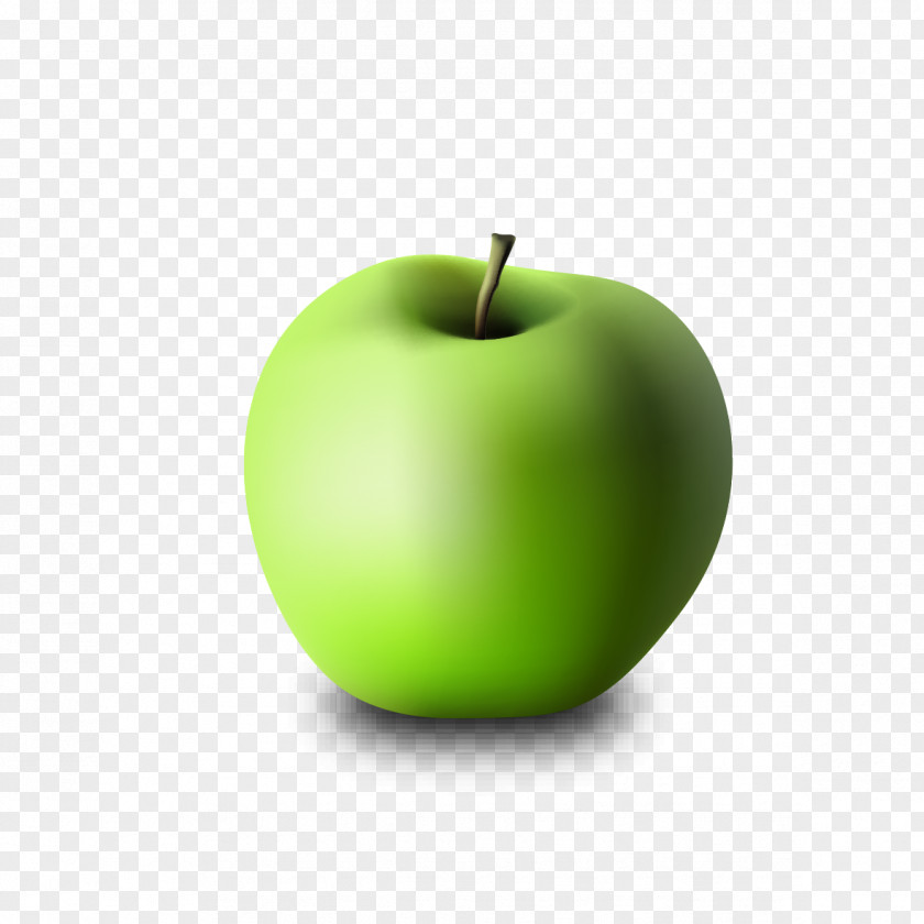 Painted Green Apple Juice Granny Smith PNG