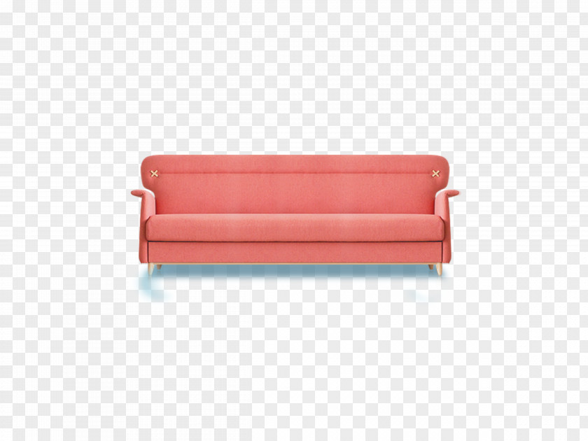 Pink Sofa Bed Couch PNG