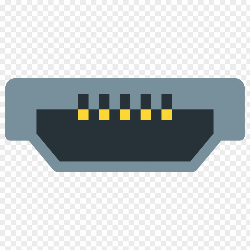 USB Mini-USB Bus Color PNG