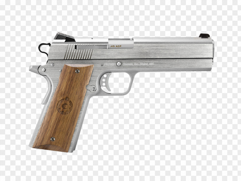 .45 ACP Trigger Coonan Pistol Gun Barrel PNG