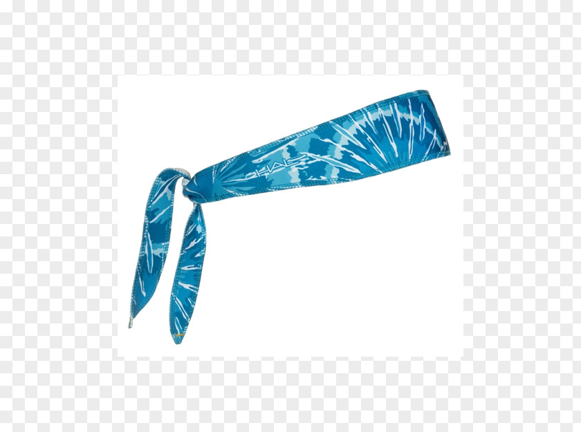 Headband Necktie Tie-dye Blue Wristband PNG