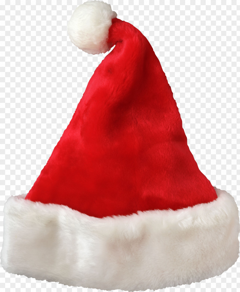 Holyday Santa Claus Bonnet Christmas Decoration Hat PNG