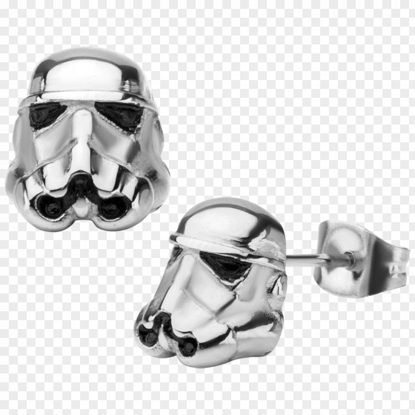 Stormtrooper Earring Anakin Skywalker Star Wars Galactic Empire PNG