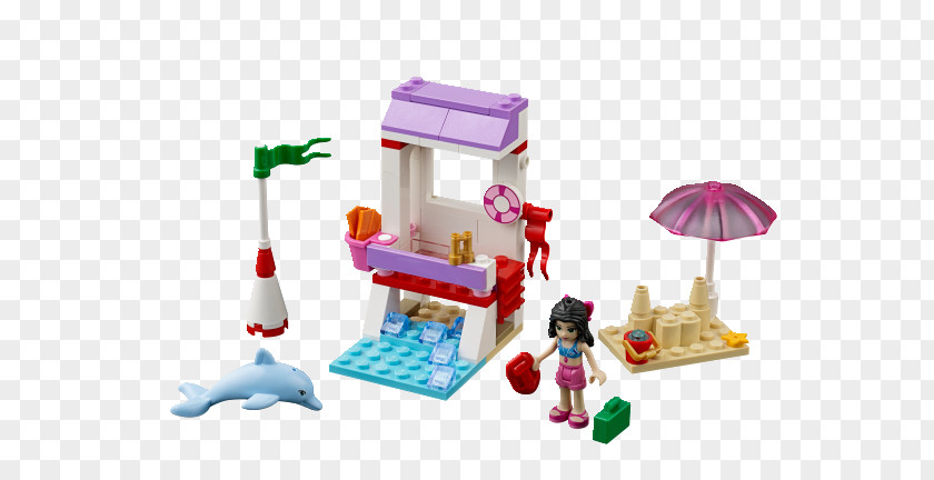 Toy LEGO Friends 41028 Emma's Lifeguard Post Lego Minifigure PNG