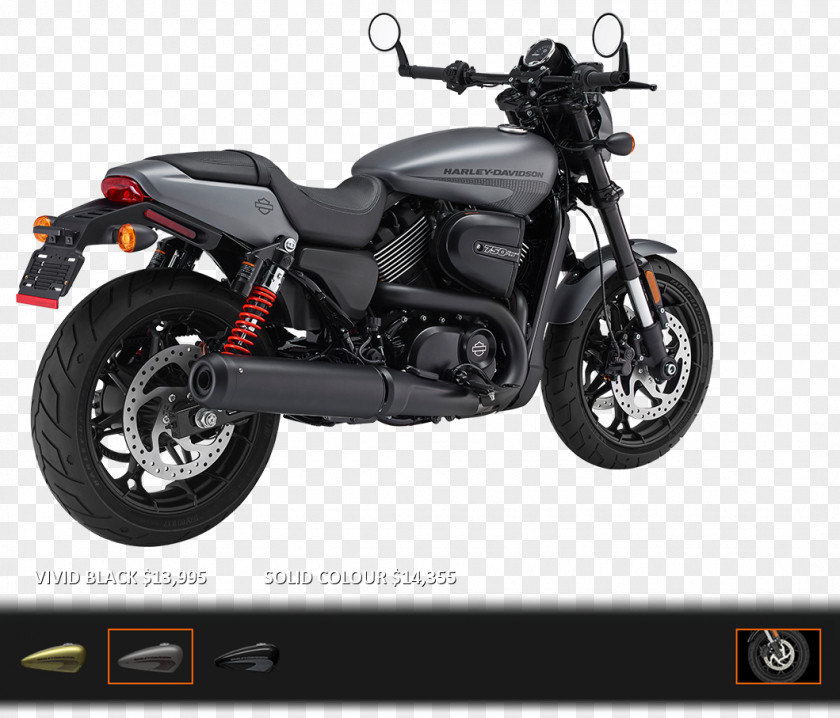 Motorcycle Harley-Davidson Street Sportster Cruiser PNG