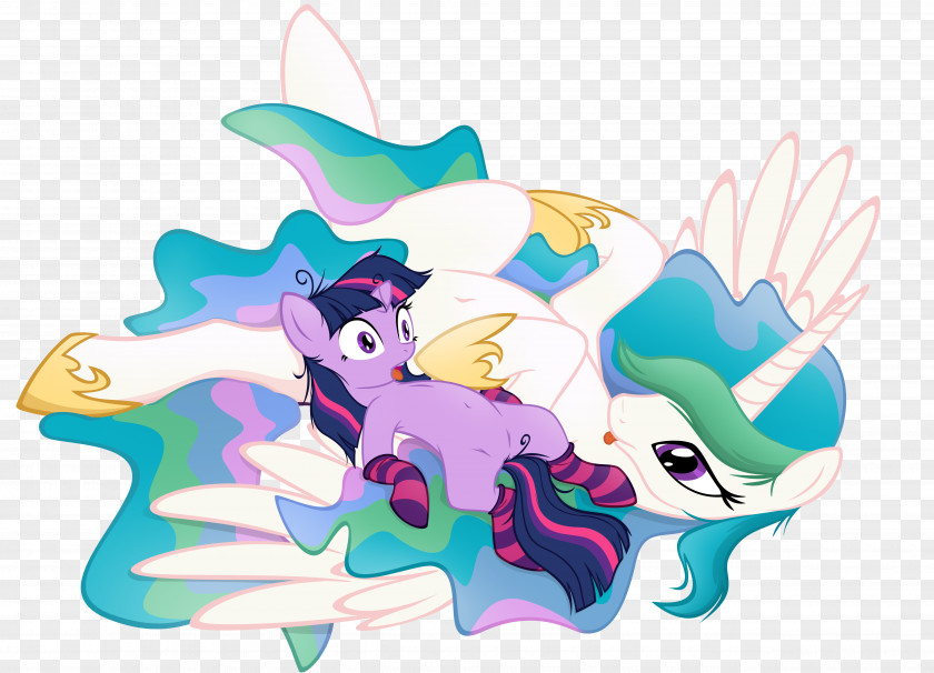 Twilight Sparkle Princess Celestia Cadance Rainbow Dash Pinkie Pie PNG