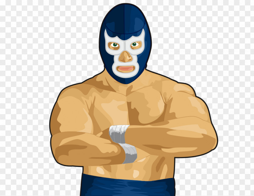Wrestling Mexico Professional Wrestler Lucha Libre Demon Mask PNG