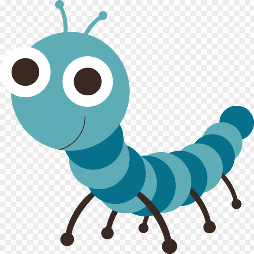 Caterpillar Insect Cartoon Animation Larva PNG