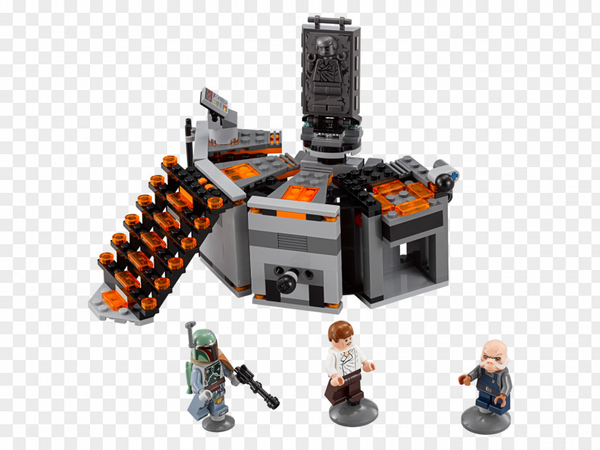 Chamber Boba Fett Han Solo LEGO 75137 Star Wars Carbon-Freezing Lego PNG