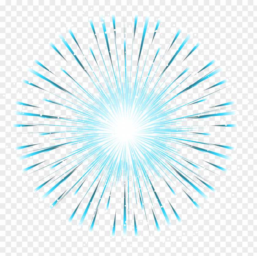 Fireworks Light Blue Clip Art PNG