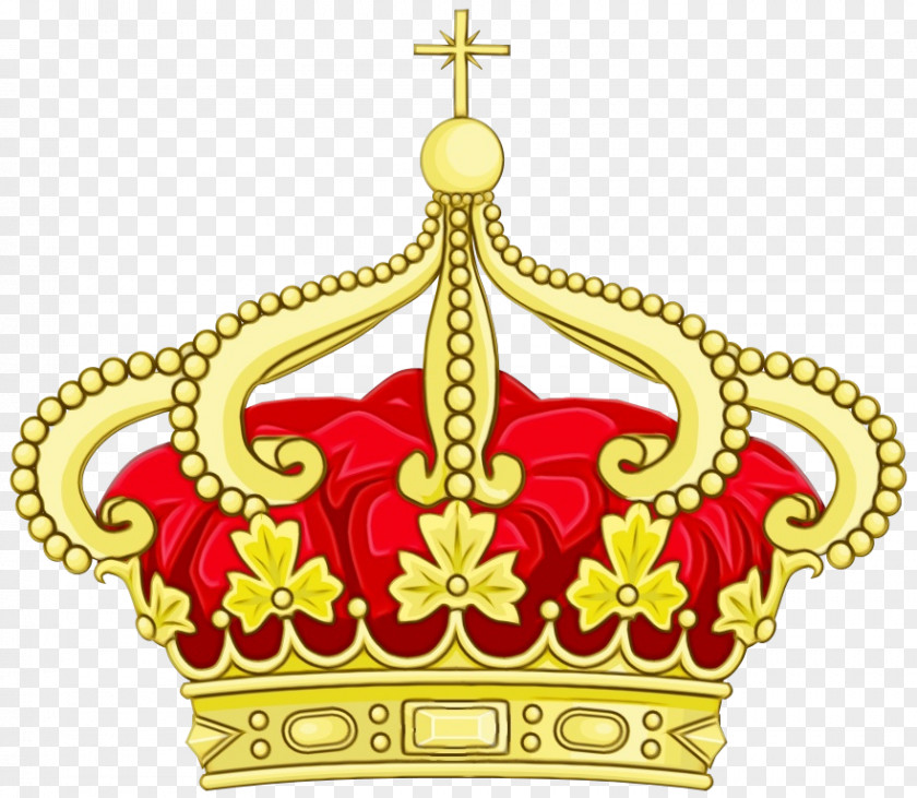 Metal Brass Crown PNG