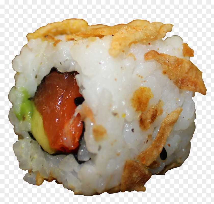 Pancake Rolled With Crisp Fritter California Roll Tempura Makizushi Sushi Chez Vous PNG