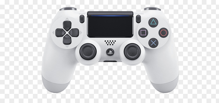 Ps4 Controller PNG Controller, white Sony PS4 DualShock controller clipart PNG