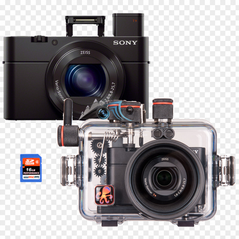 Rx 100 Sony Cyber-shot DSC-RX100 IV III 索尼 Point-and-shoot Camera PNG