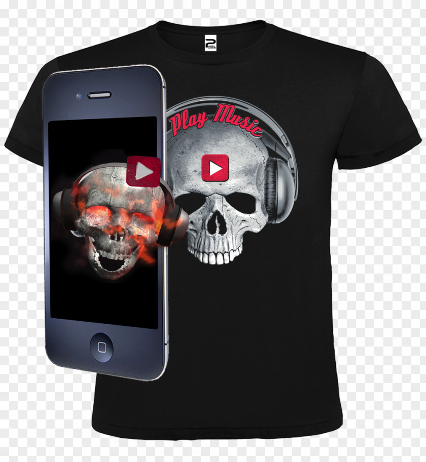 T-shirt Hoodie Skull And Crossbones Technology PNG