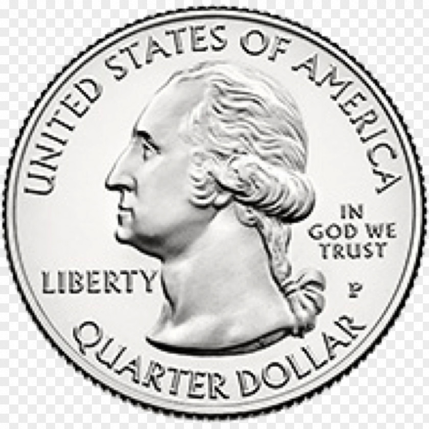 United States Mint Quarter Coin Penny PNG
