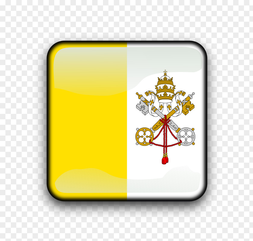 Flag Of Vatican City National Pope PNG