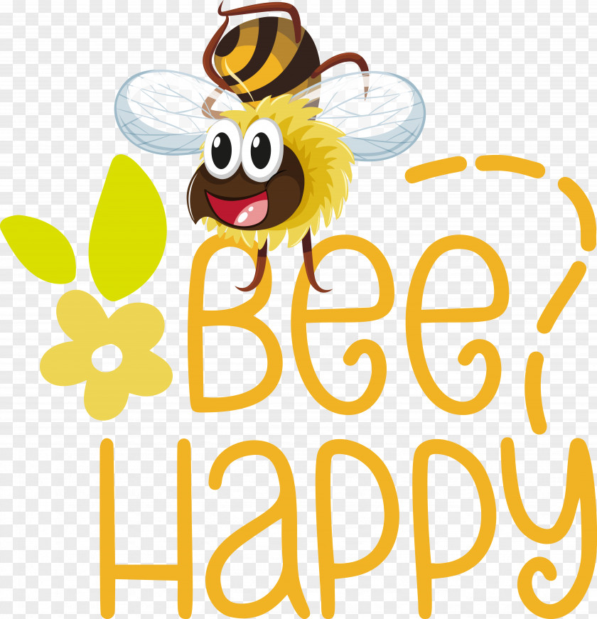 Insects Smiley Icon Pollinator Yellow PNG
