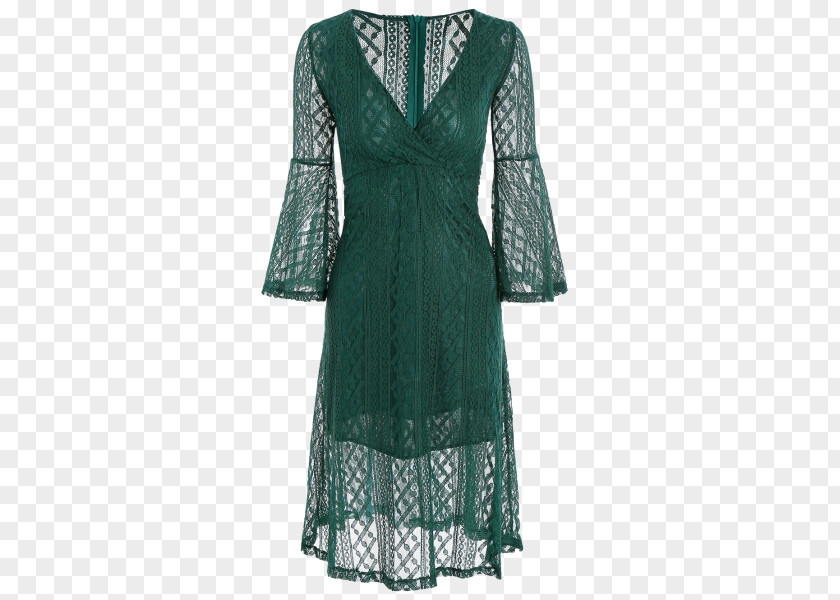Green Lace Dresses Cocktail Dress Neck PNG