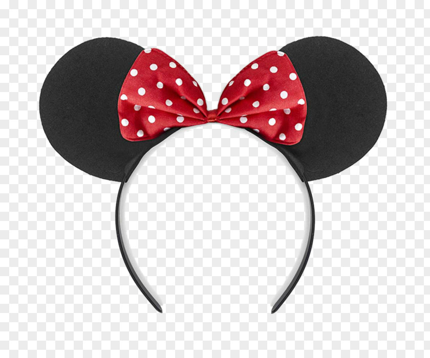 Minnie Mouse Party Alice Band Costume Diadem PNG