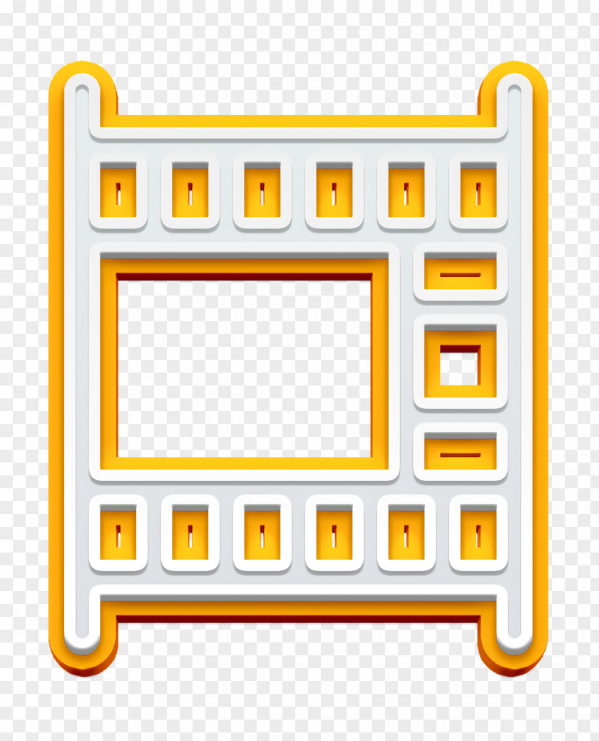 Rectangle Picture Frame Bed Icon Equipment Kid PNG