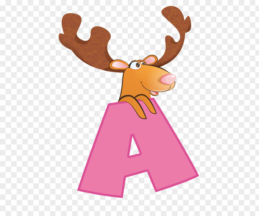 Reindeer Antler Character Neck Clip Art PNG