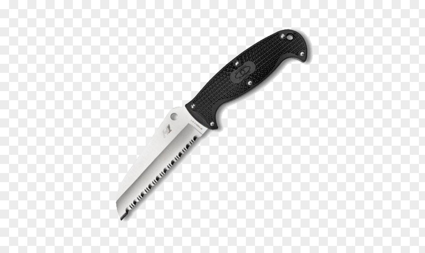 Knife Pocketknife Spyderco Serrated Blade PNG