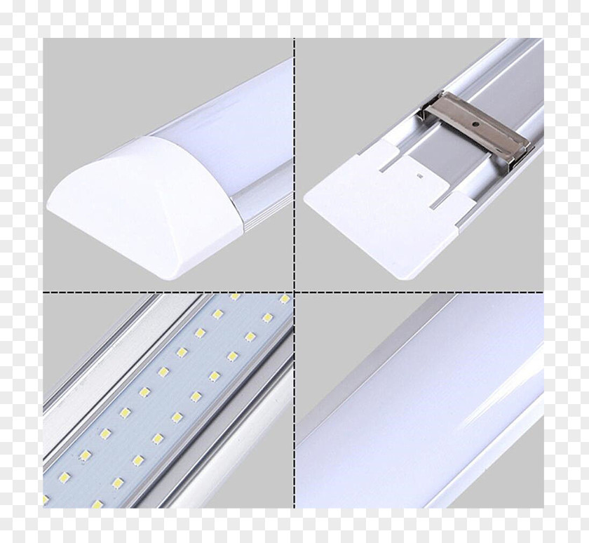 Light Fixture LED Tube Light-emitting Diode Lamp PNG