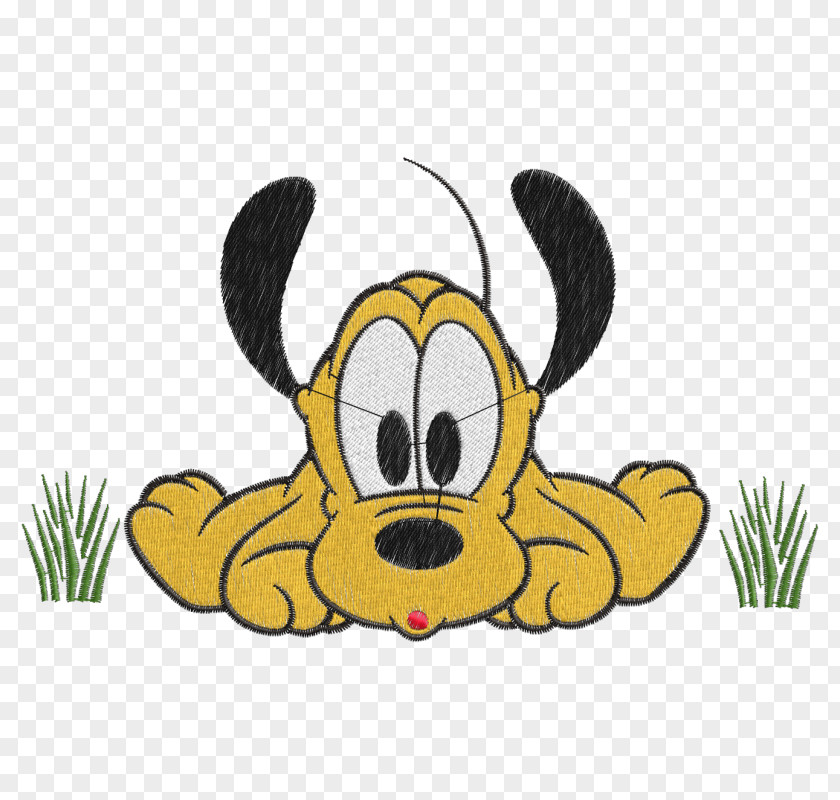 Mickey Mouse Embroidery Pluto Cross-stitch Pattern PNG