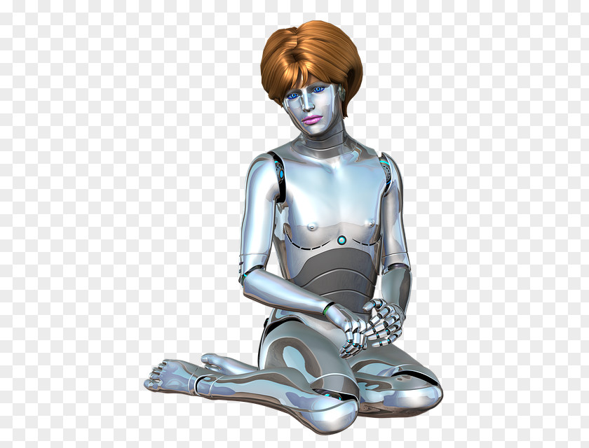 Robot Cyborg Gynoid Woman Android PNG