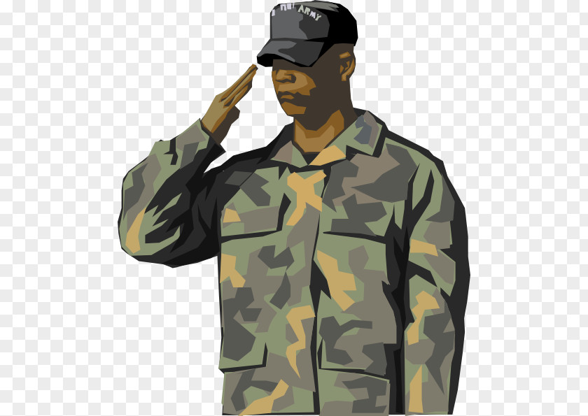 Soldier Saluting Cliparts Salute Army Military Clip Art PNG