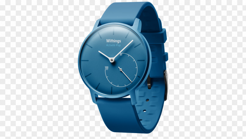 Strap Blue Withings Activité Pop Activity Tracker Smartwatch Steel PNG