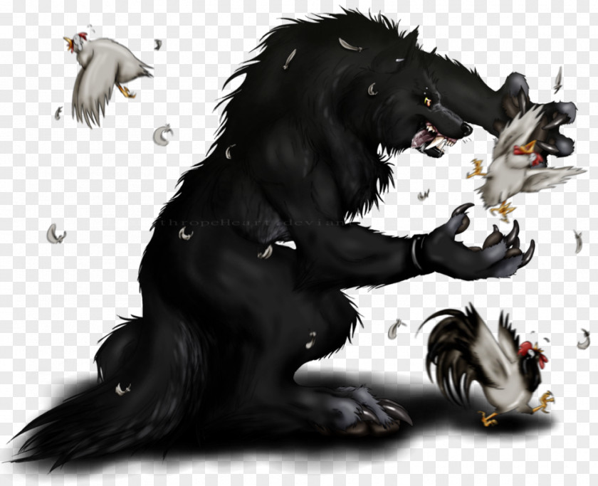 Werewolf DeviantArt Dog Artist PNG