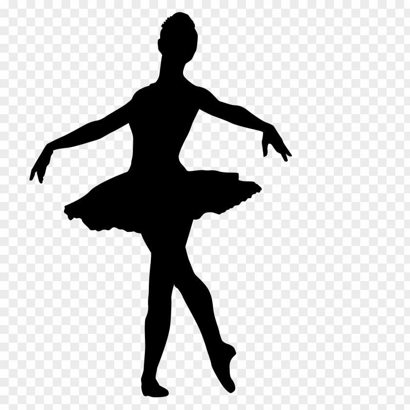 Ballet Woman Shadow Dancer PNG