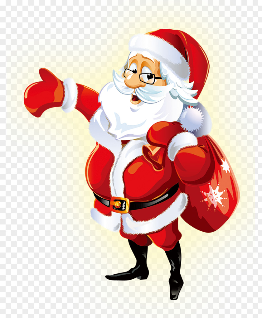 Santa Claus Pxe8re Noxebl Christmas Gift Clip Art PNG