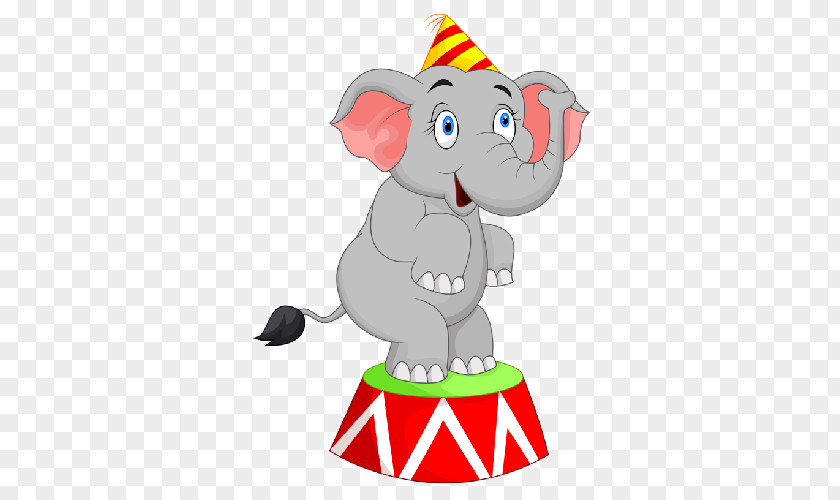 Clown Clipart Circus Elephant PNG