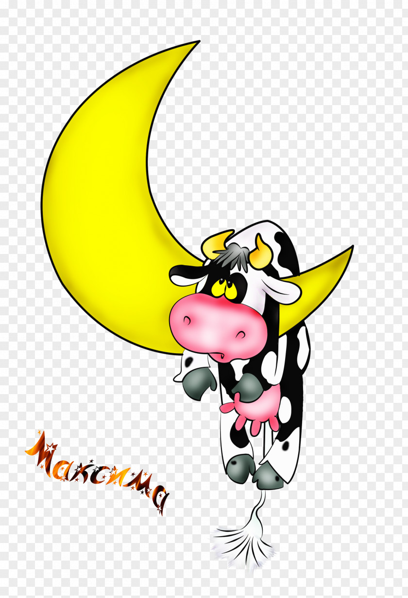 Cow Cartoon Clipart Snoopy Drawing Woodstock Image PNG