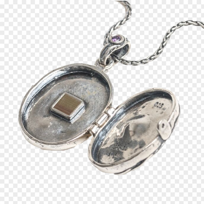 Lucky Charm Locket Bible Sterling Silver PNG