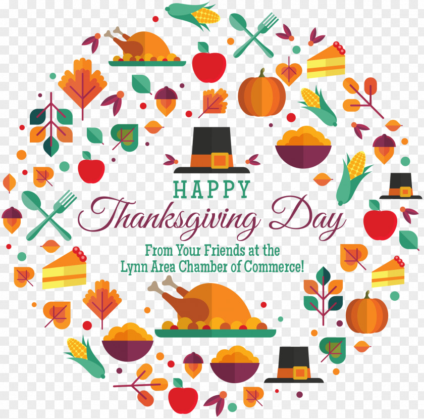 Lynnfield Happy Thanksgiving Day! Wish Place Cards Holiday PNG