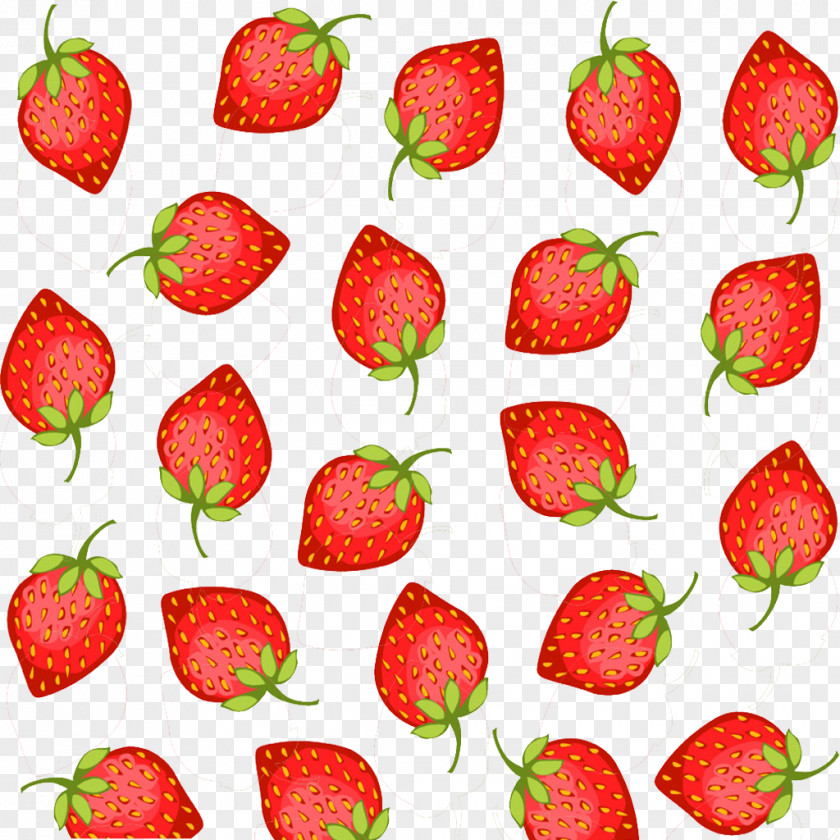 Painted Strawberry Background Material Juice Aedmaasikas Fruit PNG