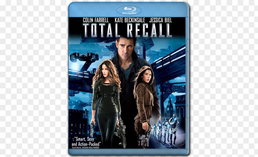 Recall Blu-ray Disc Film Digital Copy Extended Edition High-definition Video PNG