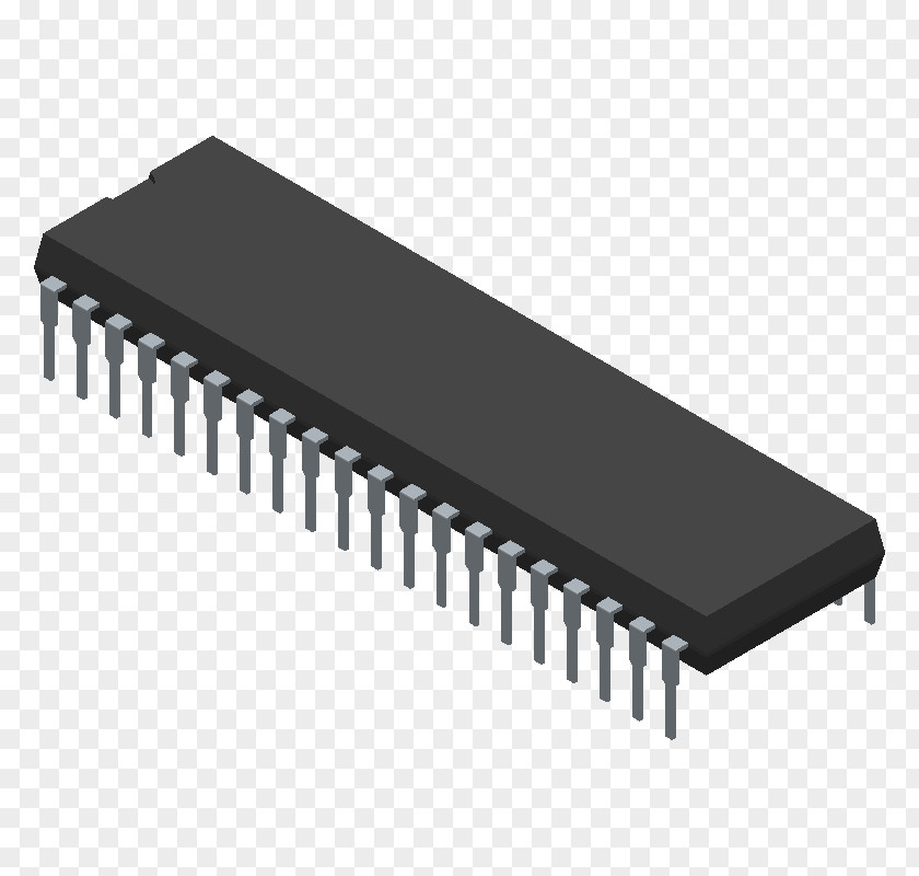 Stock Market Transistor Microcontroller Dual In-line Package Circuit Diagram Electronics PNG