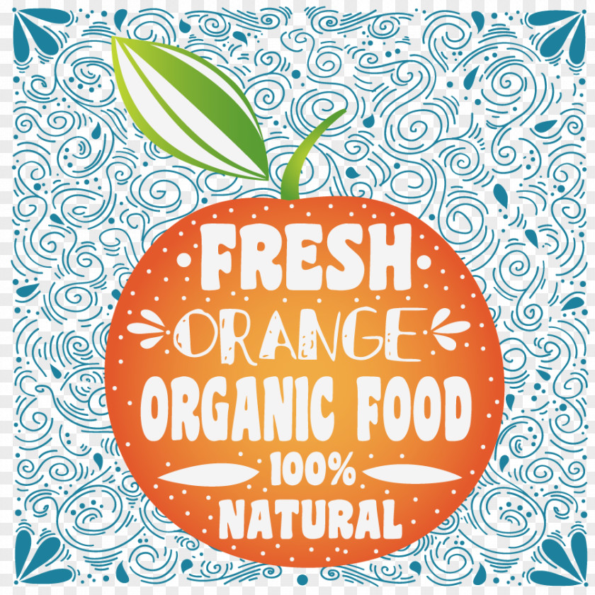 Vector Pattern Apple Orange Juice Organic Food Fruit PNG