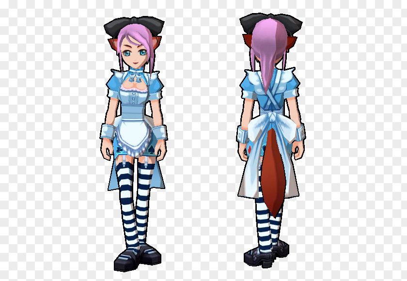 Alice Blue Boutique Costume Design Cartoon Character PNG