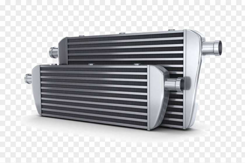 Automotive Engine Parts Car Intercooler Radiator Turbocharger Supercharger PNG