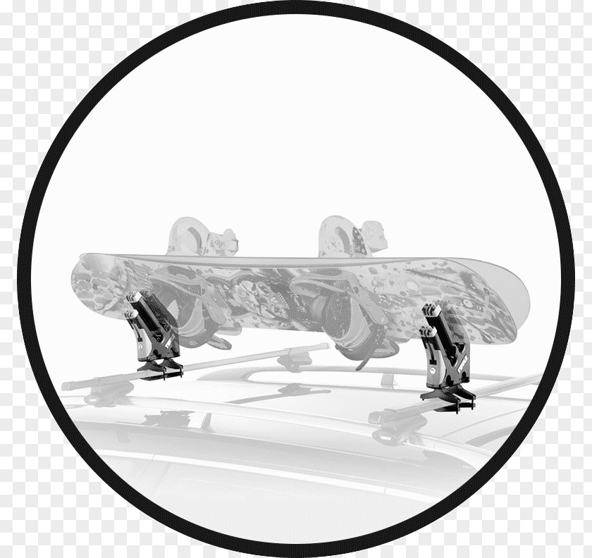 Car Bicycle Carrier Railing Snowboard Thule Group PNG