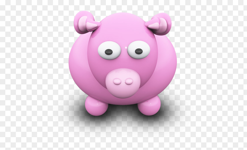 PinkCow Pink Pig Like Mammal Snout Nose PNG