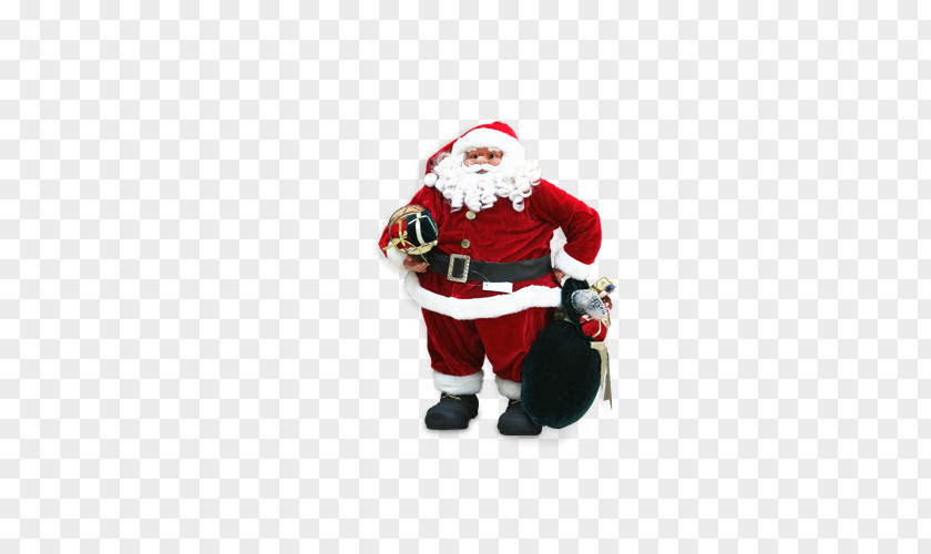 Santa Claus Christmas Ornament Car Tree PNG