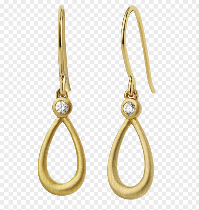 Silver Earring Sterling Gilding Gold PNG